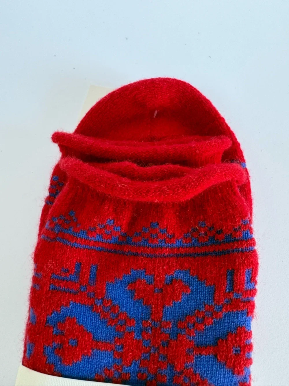 NWT Free People Fair Isle Cashmere Socks